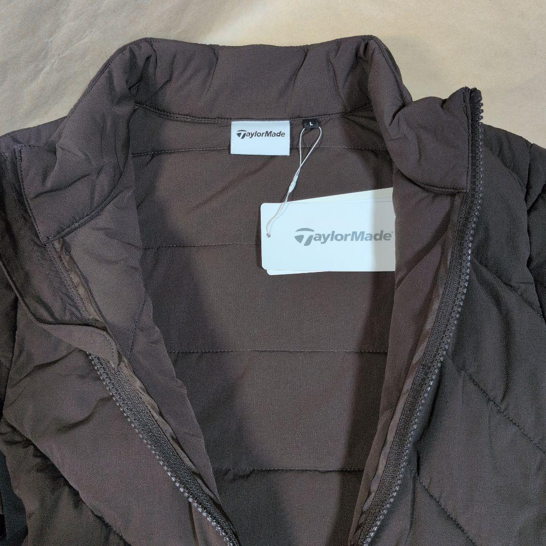 TaylorMade:レディース:Lサイズ: 中綿ジャケット:茶色