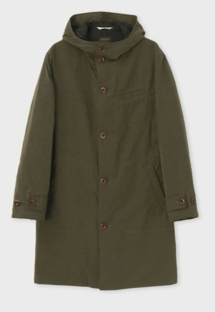 PAULSMITH COLLECTION 22aw ピーチスキンフーデッドコート