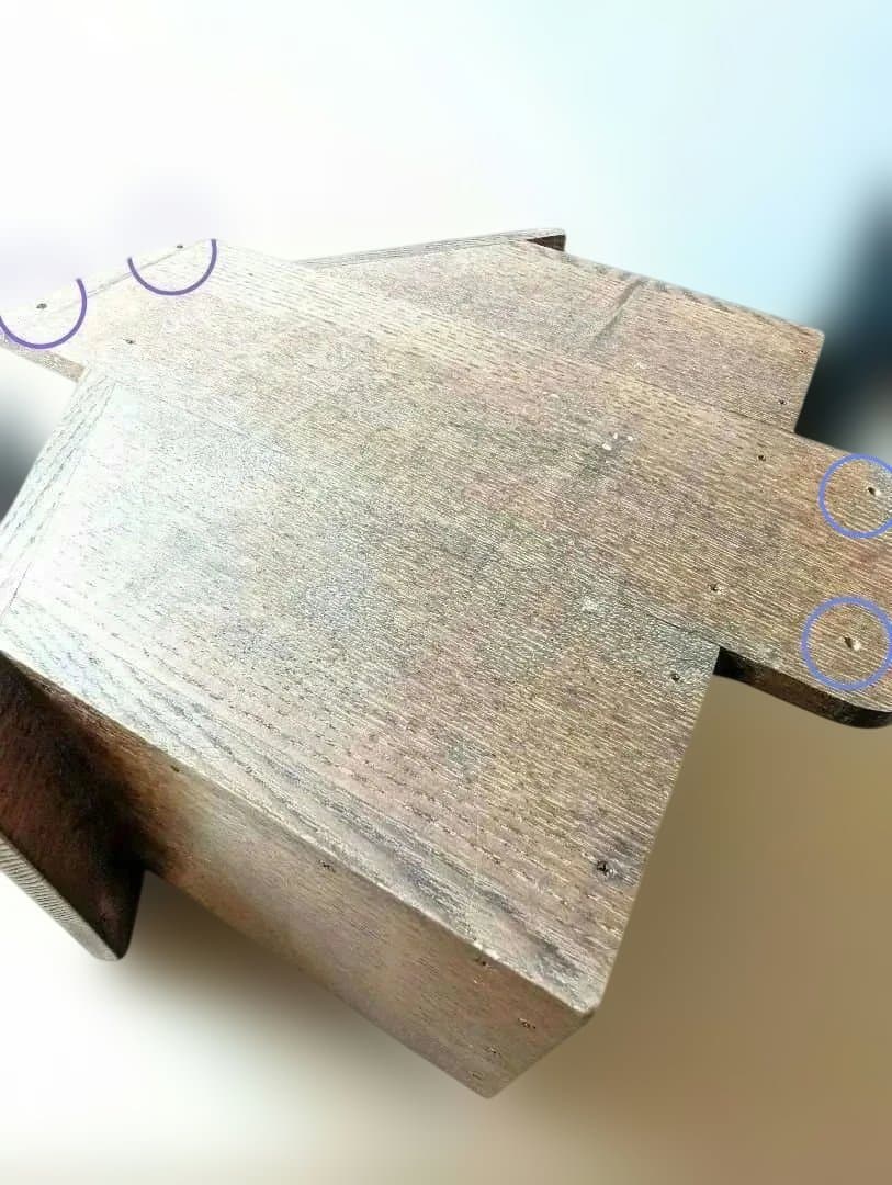 ♥木製郵便ポスト 木工 ナチュラル 昭和レトロ郵便ポスト 天然木