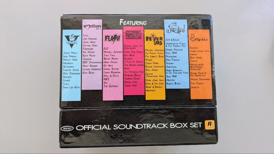 Grand Theft Auto Vice City　サウンドトラック　ボックス