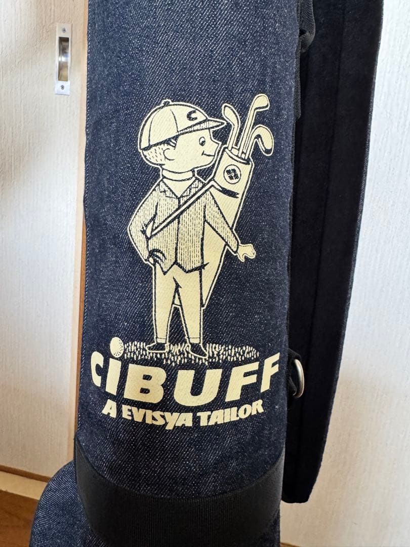 超貴重 エヴィス CI BUFF デニム ゴルフキャディバッグ 新品