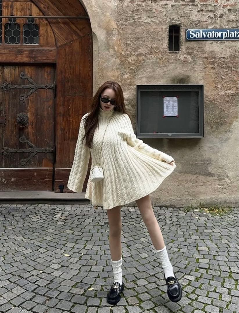 THE TOÉ Ulmer Knit Dress Sサイズ　新品タグ付き