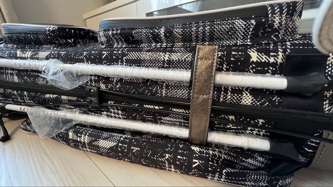 ちょっと訳ありMARK&LONA スカルデザイン ゴルフバッグ