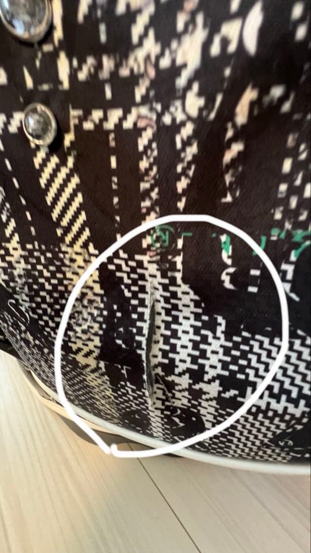 ちょっと訳ありMARK&LONA スカルデザイン ゴルフバッグ