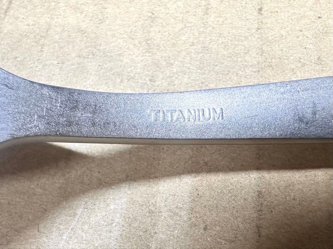 (有)ミゾー　チタン スプーン/フォーク セット