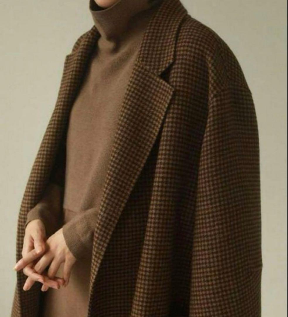 【18日限定お値下げ】TODAYFUL オーバーチェックコート 36