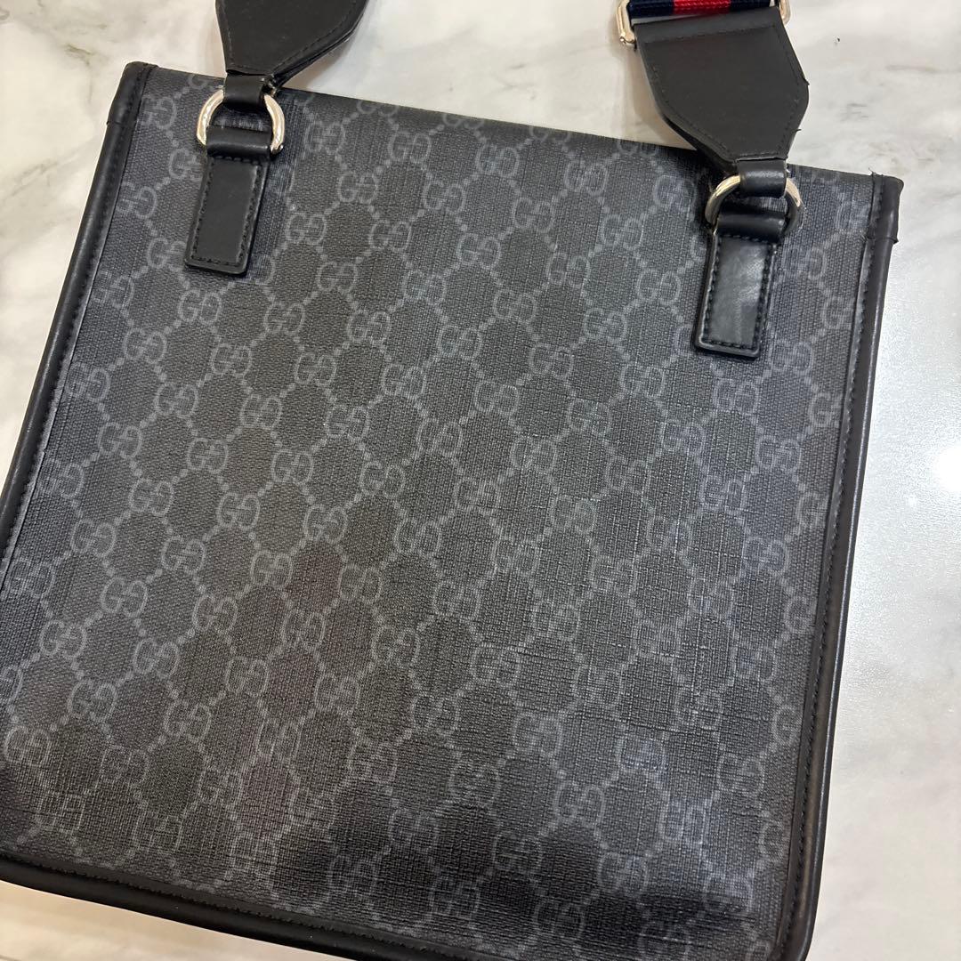 GUCCI GGスプリーム メッセンジャー ショルダーバッグ