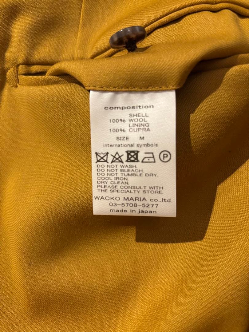 新品 wacko maria PLEATED TROUSERS TYPE-2 M