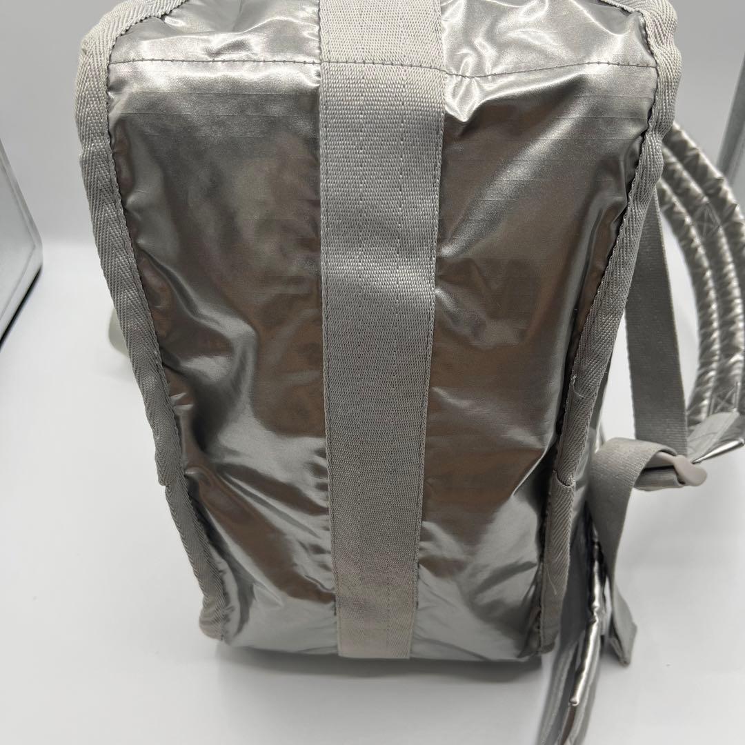 【美品】レスポートサック ひとりっぷ リュウセイ シルバー バックパック