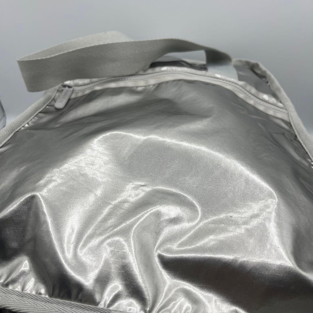 【美品】レスポートサック ひとりっぷ リュウセイ シルバー バックパック