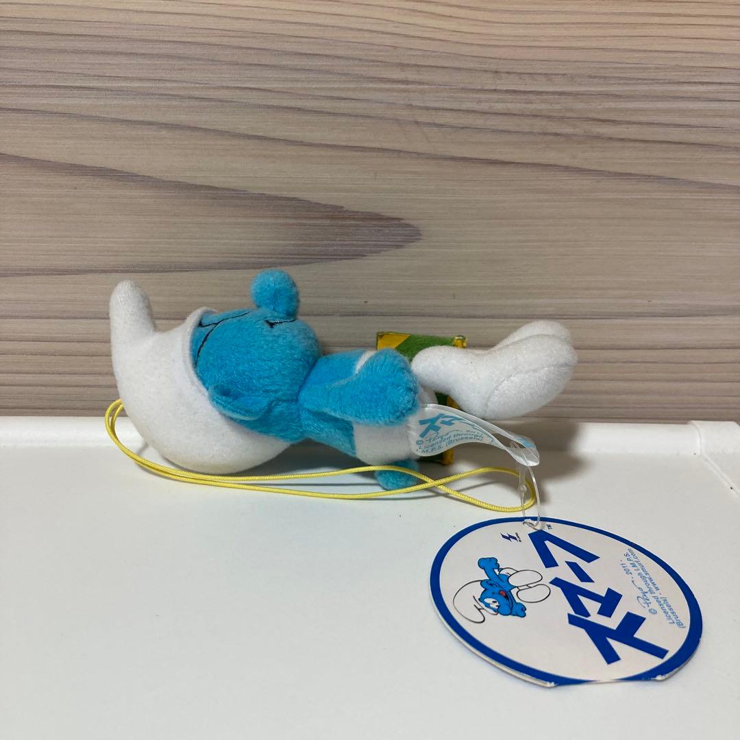 スマーフ☆ぬいぐるみ☆マスコット☆ぬいぐるみマスコット☆ブレイニー
