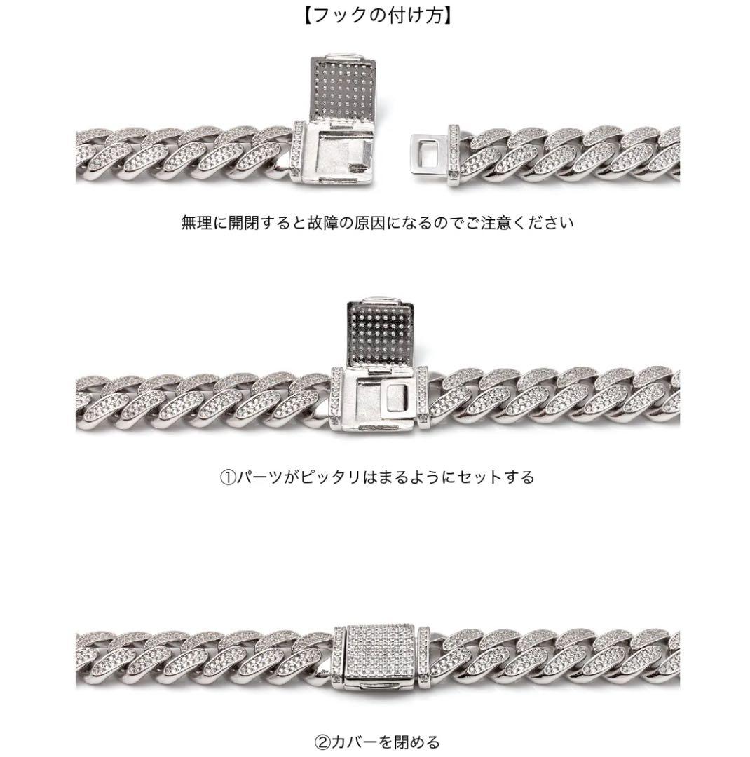 AVALANCHE アバランチ　シルバー マイアミブレスレットメンズブレスレット