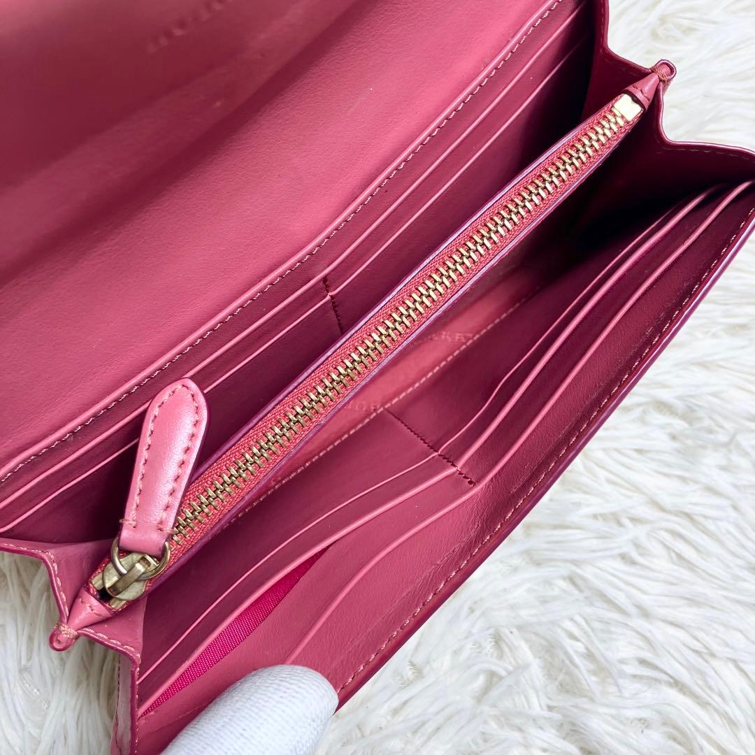 Burberry バーバリー ロングウォレット ノバチェック シャドーホース