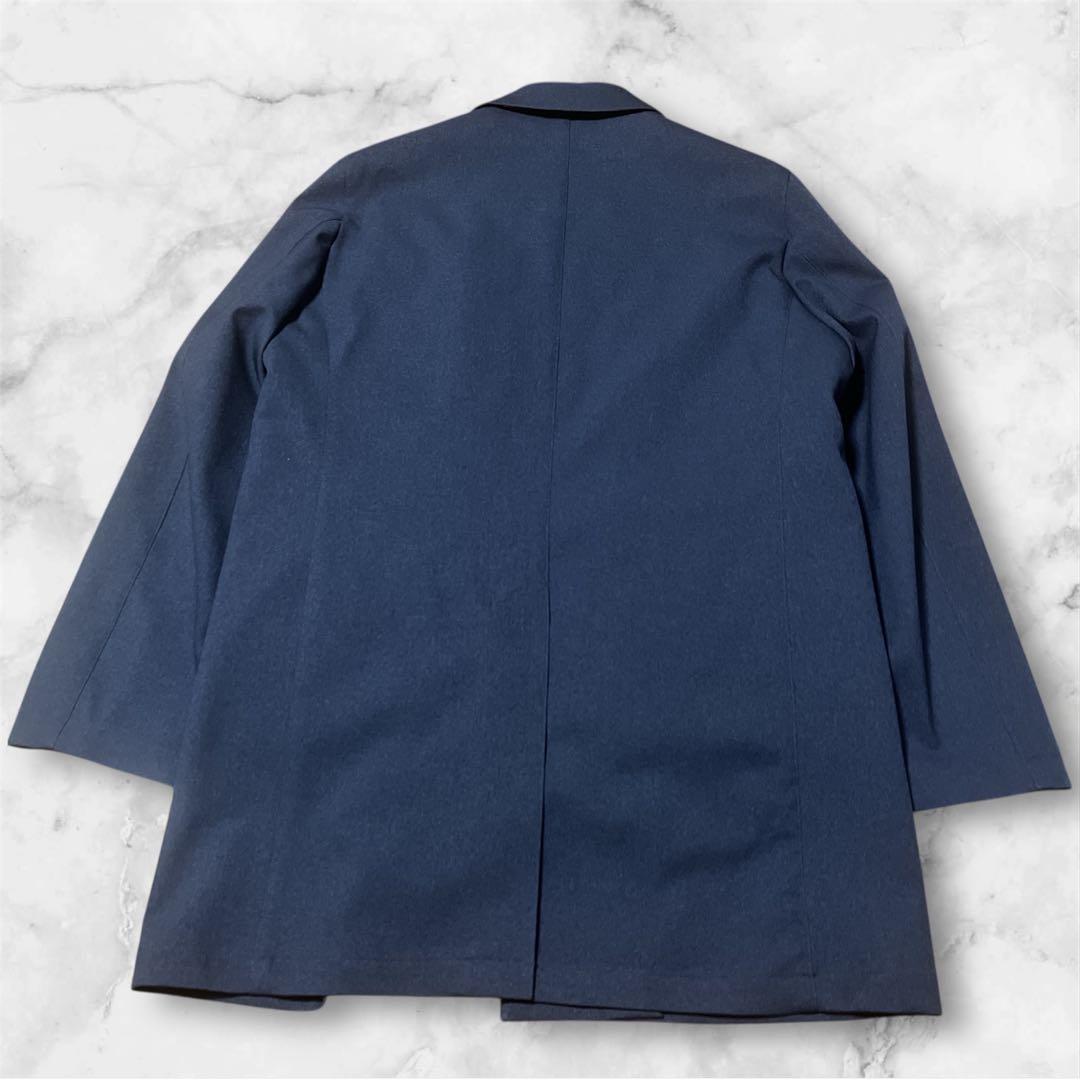 極美品 未使用級 mitsumine ステンカラー コート ネイビー L