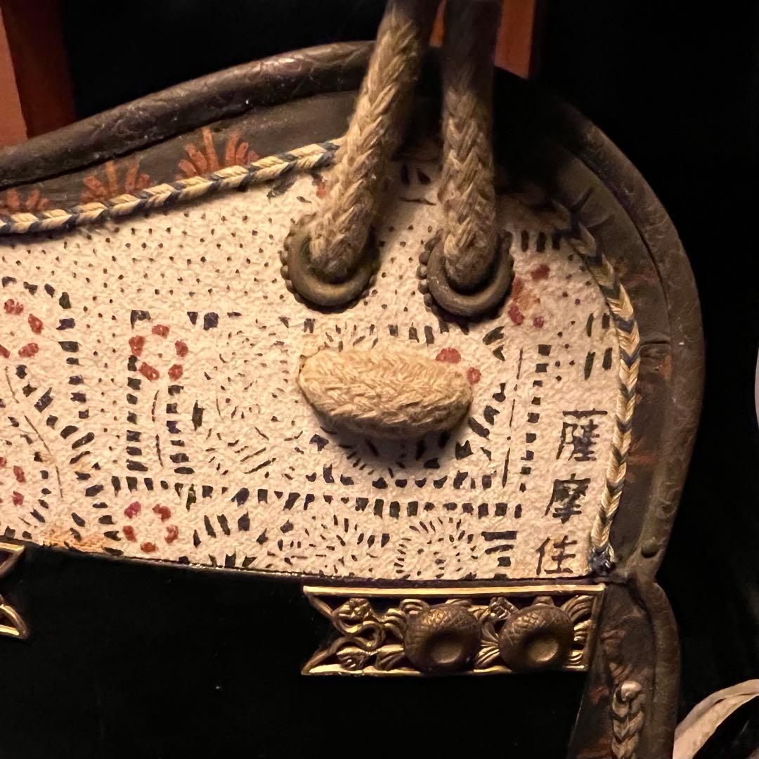 希少です！ 光忍作【薩摩丸武工房製】鉄地黒塗胴鎧 草摺り（七枚綴）