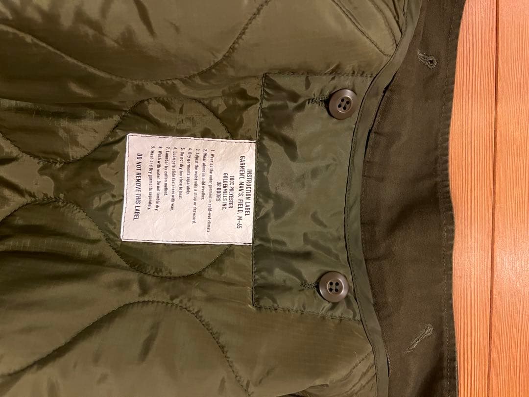 ライナー付 GOLDEN MILLS×DOORS M65 FIELD PARKA