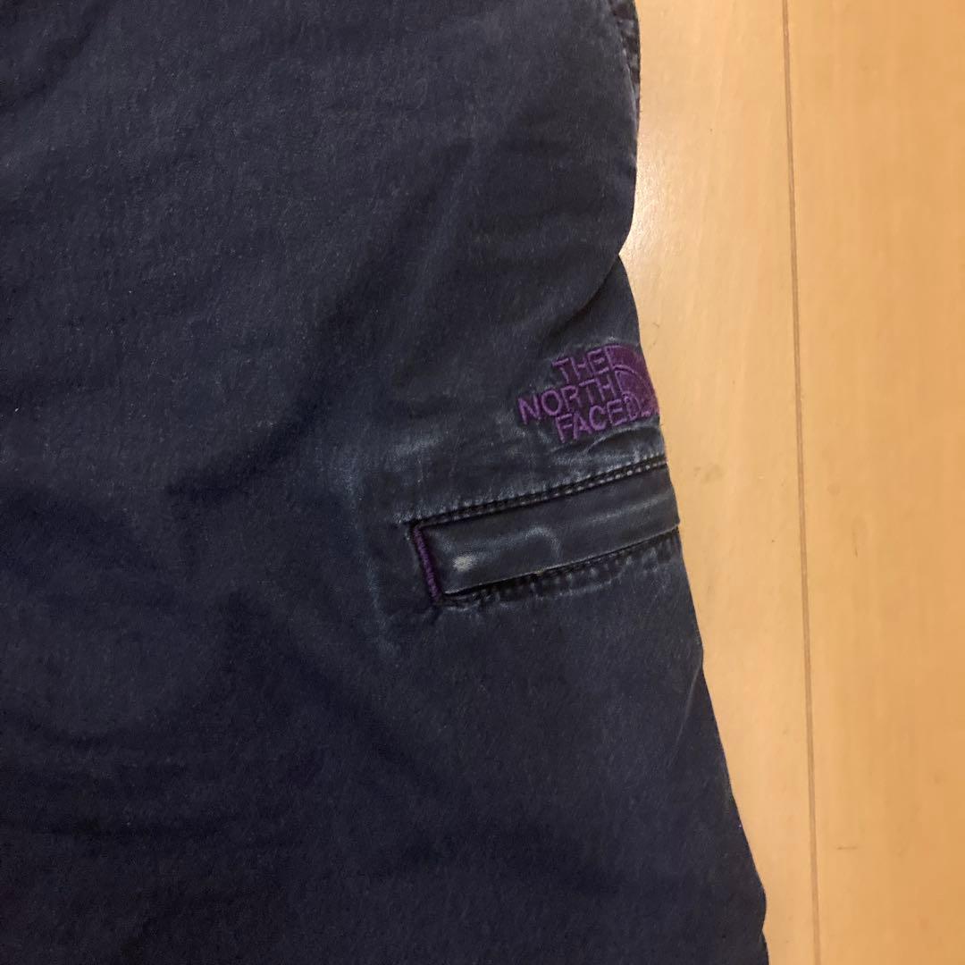 Nノースフェイスパープルレーベルストロールフィールドパンツインディゴ