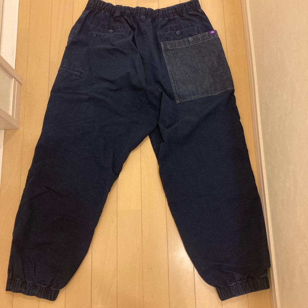 Nノースフェイスパープルレーベルストロールフィールドパンツインディゴ