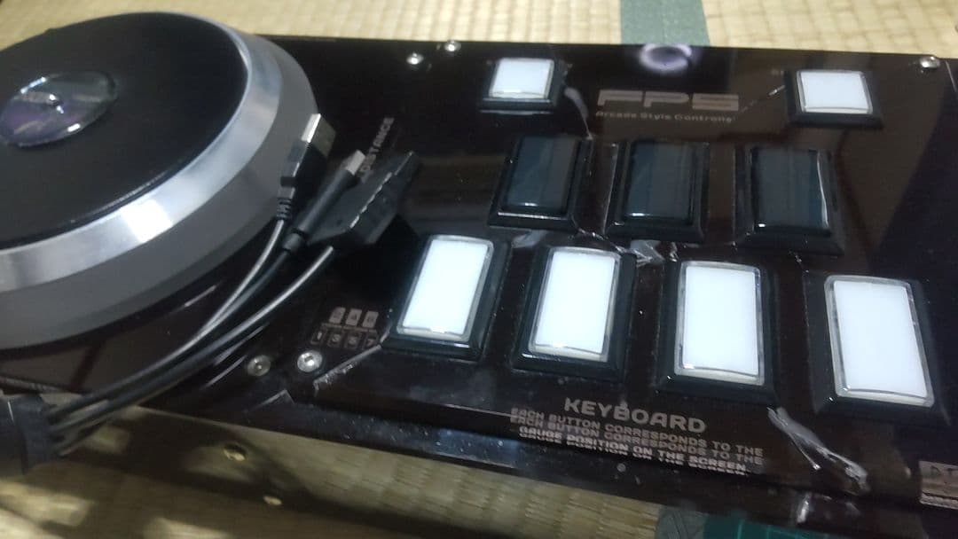 ビートマニア DAO FPS コントローラー パネル割れ有り