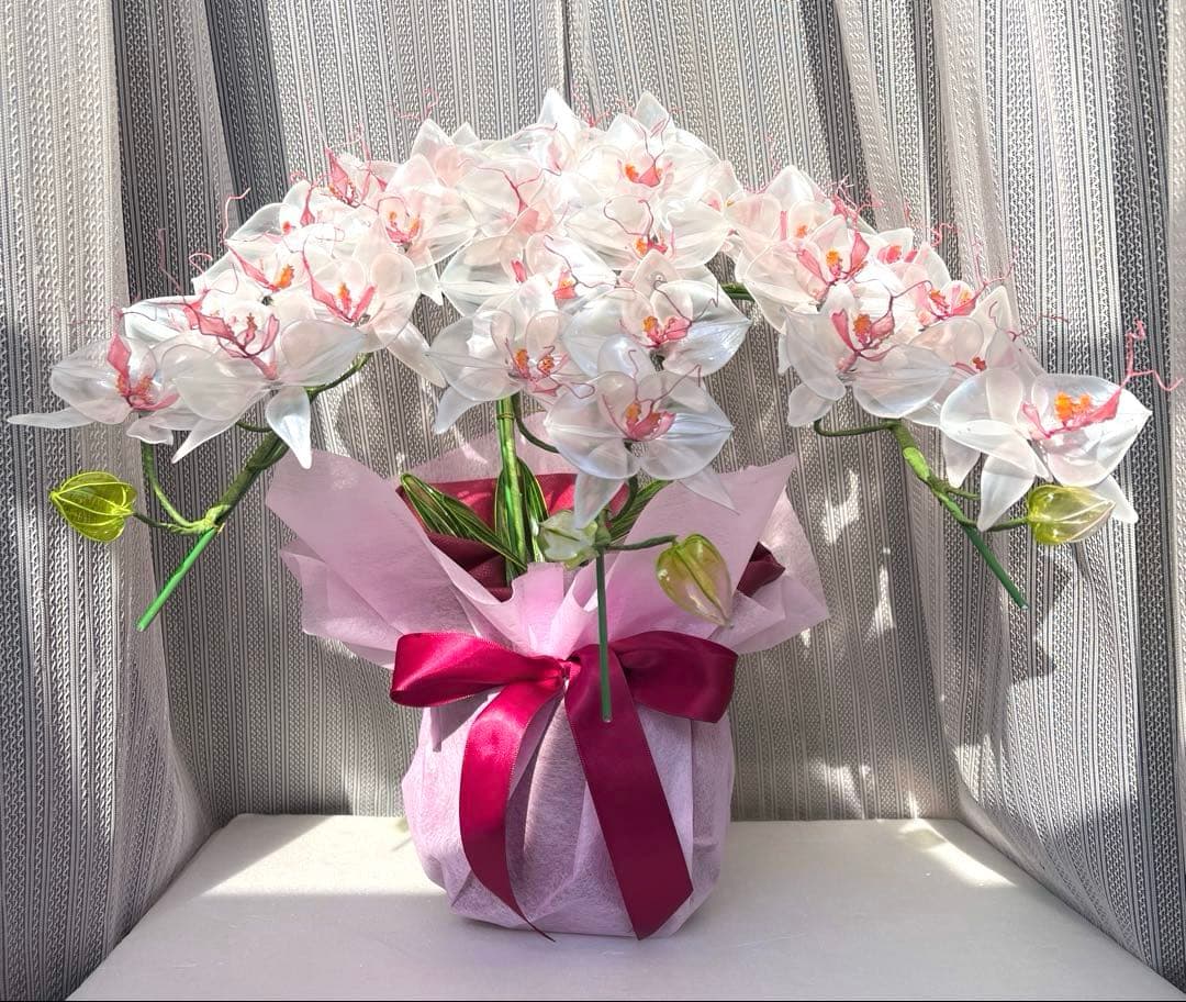 アメリカンフラワー　ディップフラワー NO.191（胡蝶蘭）