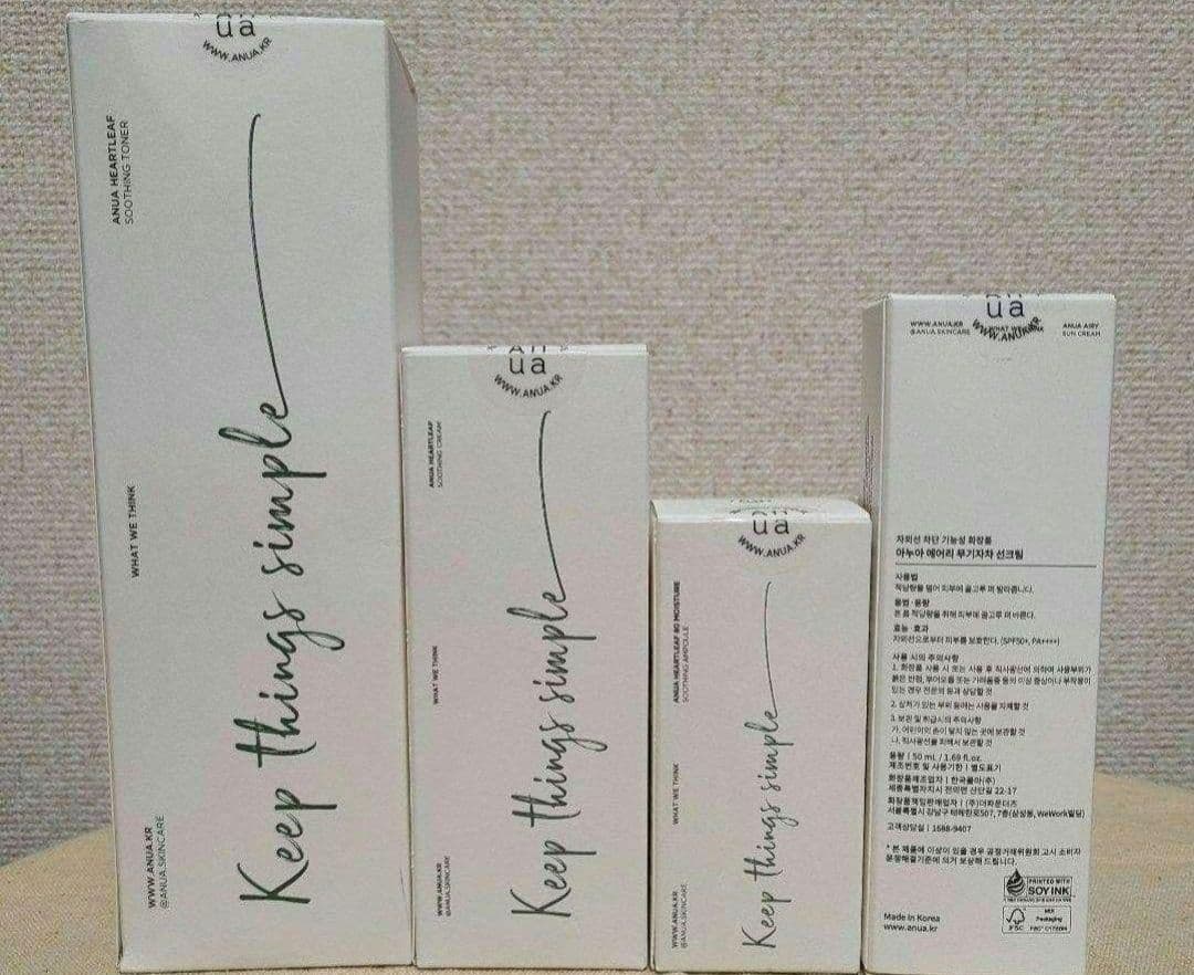 【新品未使用】Anua アヌア サマースキンケア大容量セット ドクダミ