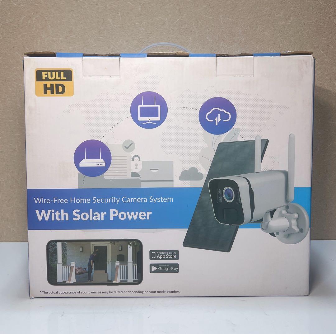 太陽光発電によるワイヤレスホームセキュリティカメラシステム 楽天市場】防犯カメラ Swann EVOシリーズ 2K ソーラーパネル