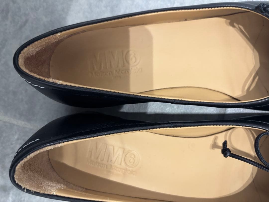 MM6　バレエシューズ 低ヒール　パンプス　39 1/2