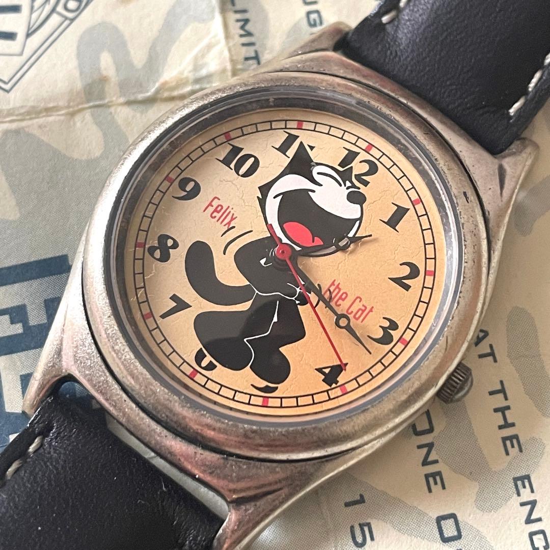 FELIX the Cat フィリックス ザ キャット 限定腕時計 FOSSIL - メルカリ