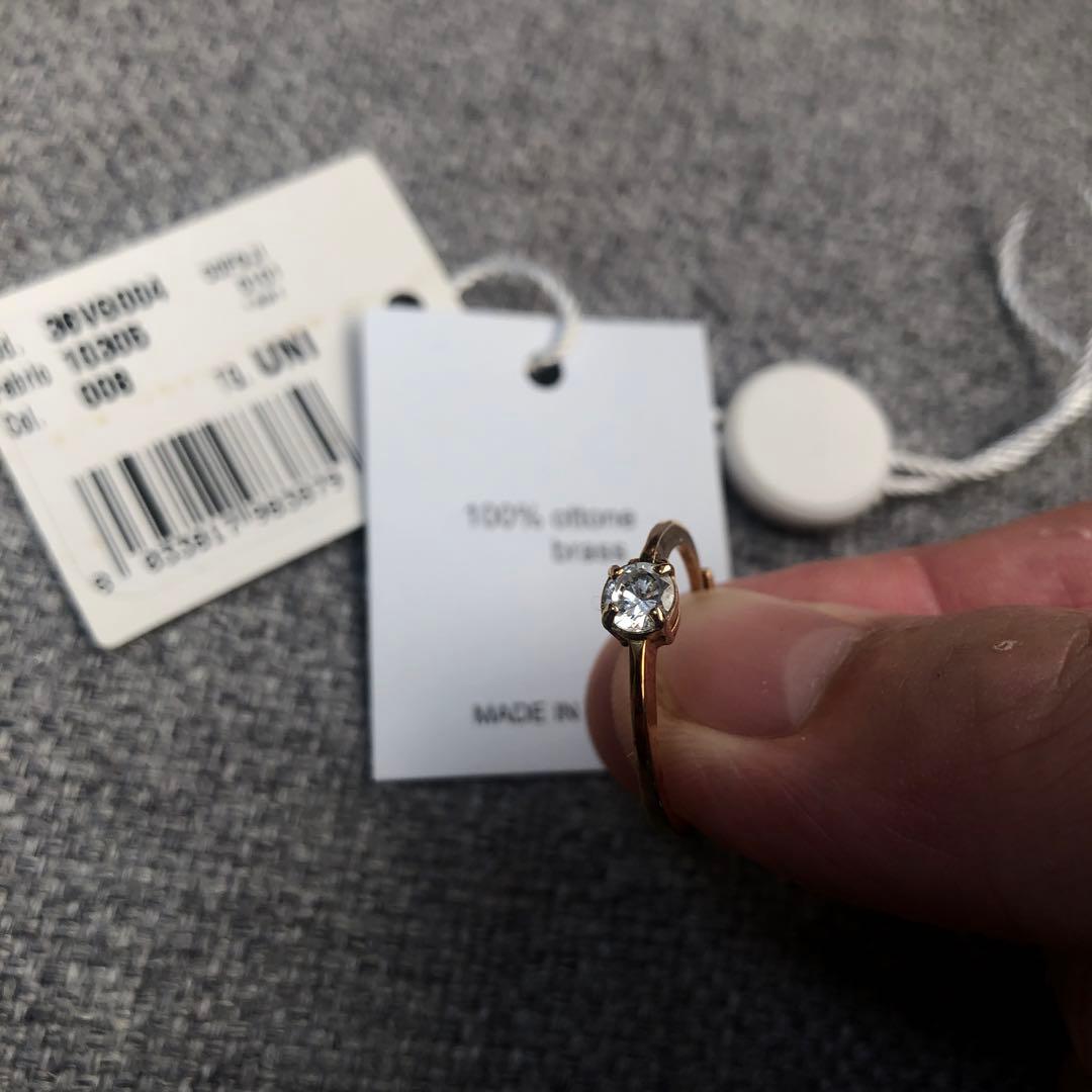 マルタンマルジェラ ピアス リング ダイヤ ゴールド