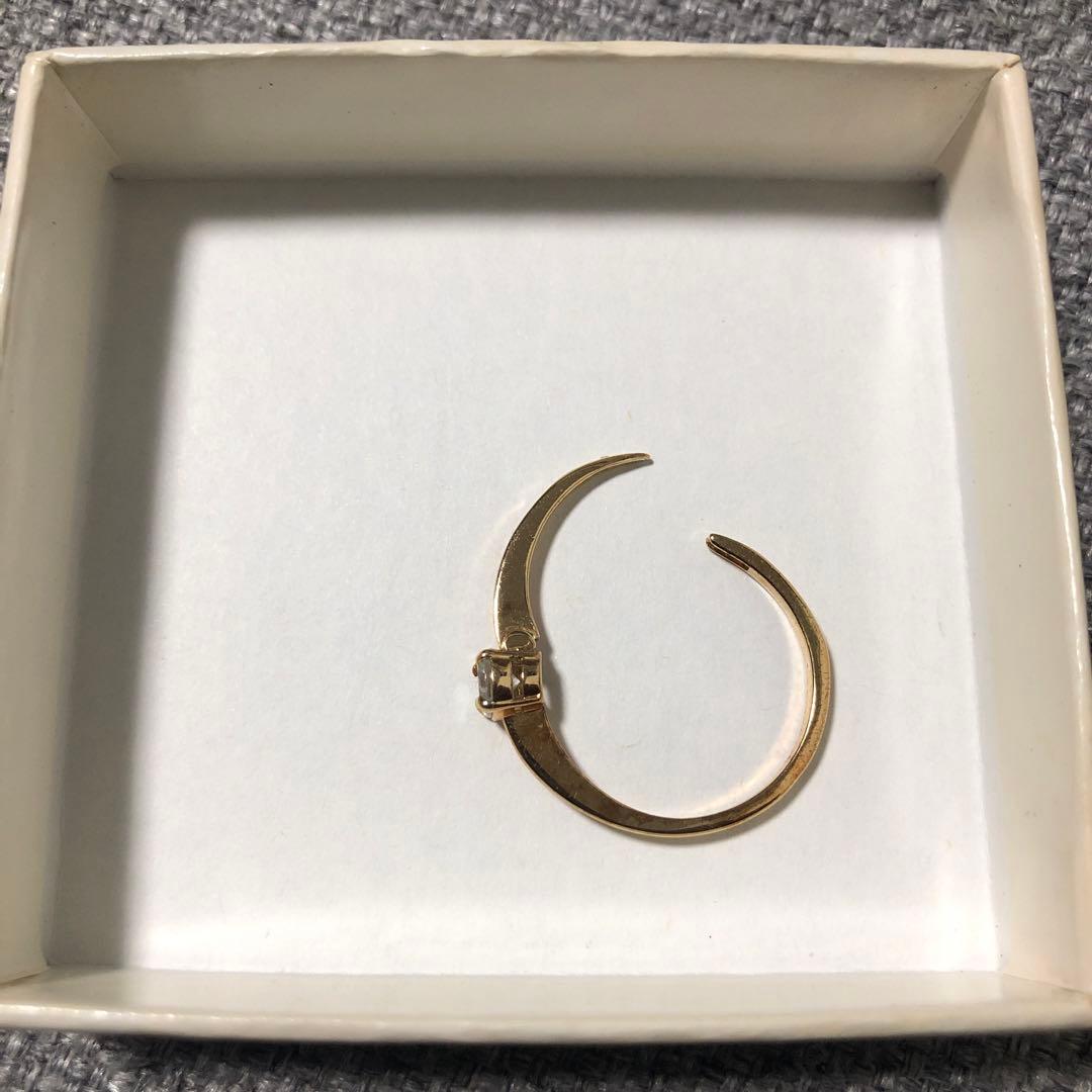 マルタンマルジェラ ピアス リング ダイヤ ゴールド