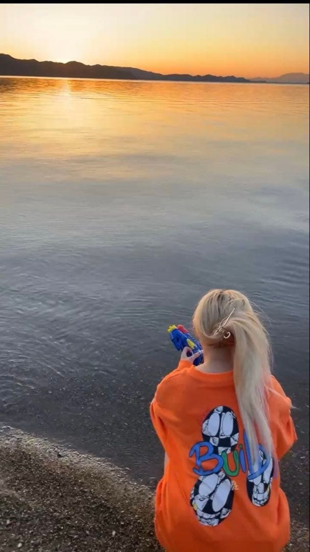 トップス Chrome Hearts Build Link Crewneck Orange