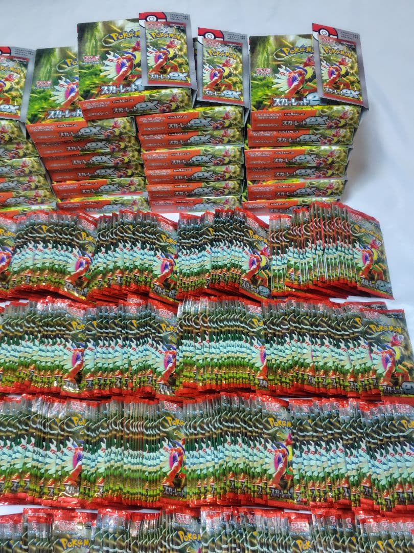 ポケモンカード　スカーレットex　750パック　未開封　メルカリ便