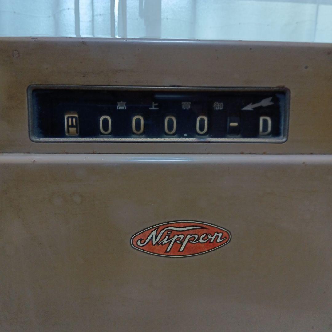 アンティーク　昭和レトロな 手動ハンドル式レジスター