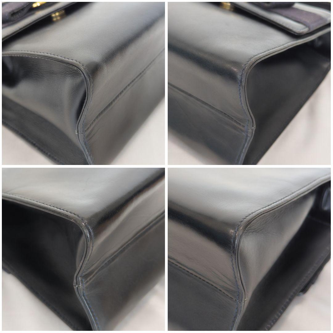 【美品】 Ferragamo ヴァラリボン ハンドバッグ 2Way パーティー