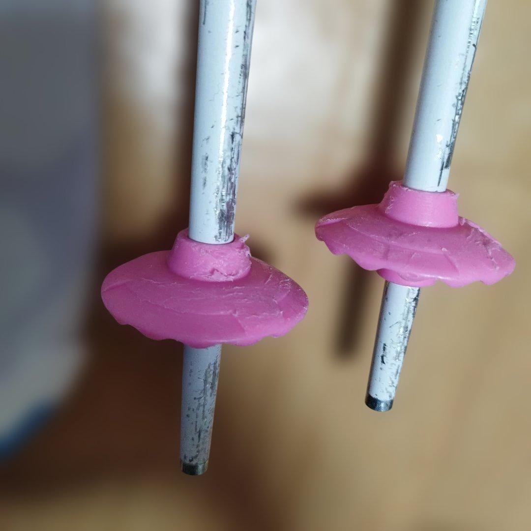 スキー板120、ポール、ブーツ3点セット