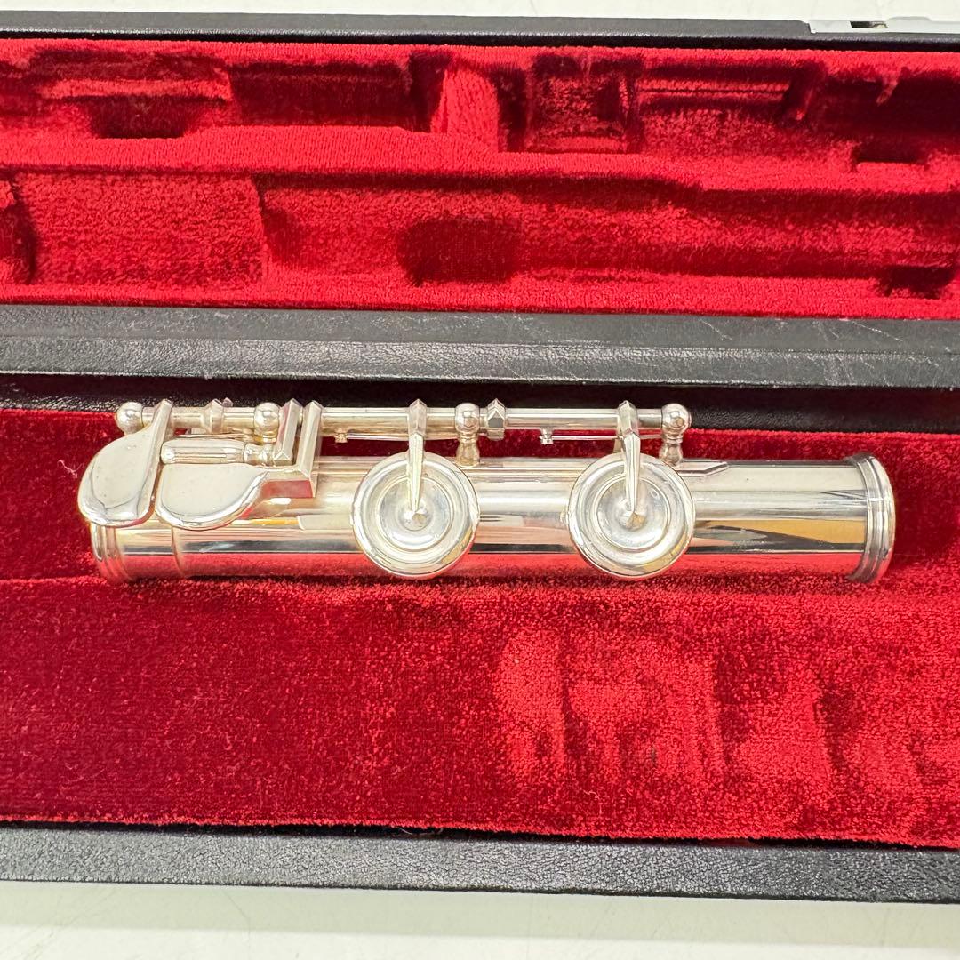 【美品・ケース付属】YAMAHA ヤマハ 頭部管銀製 フルート YFL-451