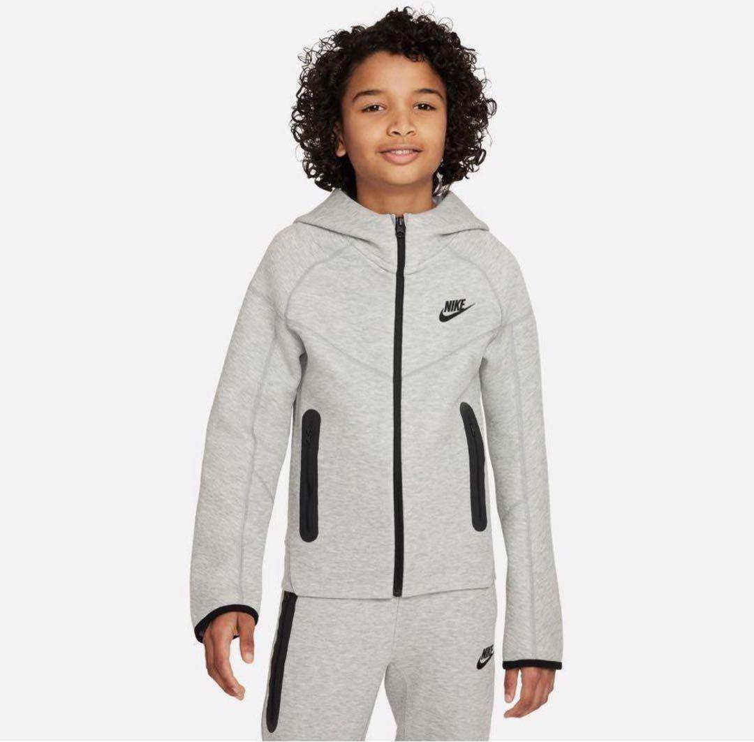 新品 160㎝ ナイキ NIKE キッズ テックフリース フルジップ パーカー