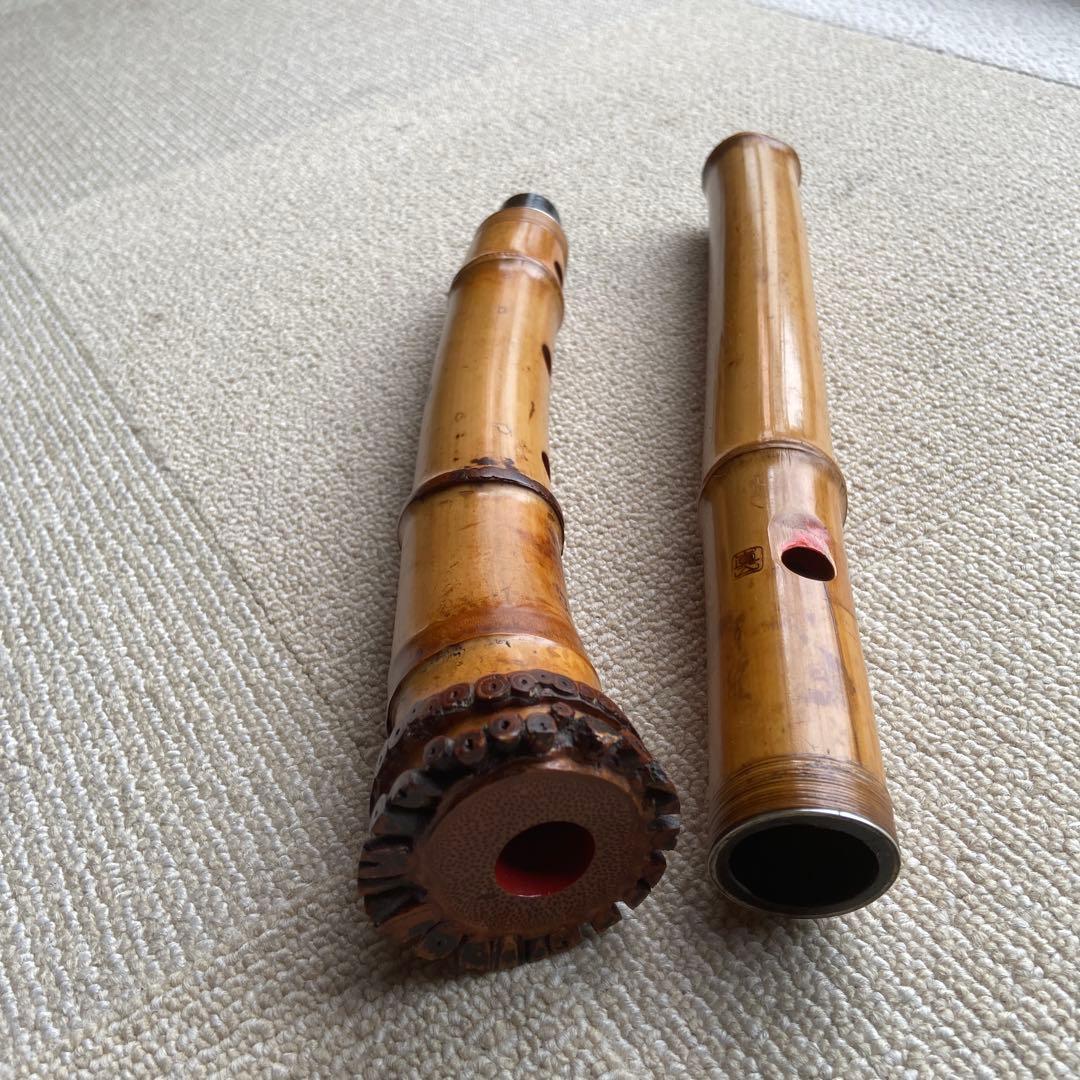 211値下げ 尺八 一尺八寸管 眞山銘ニ印 - メルカリ