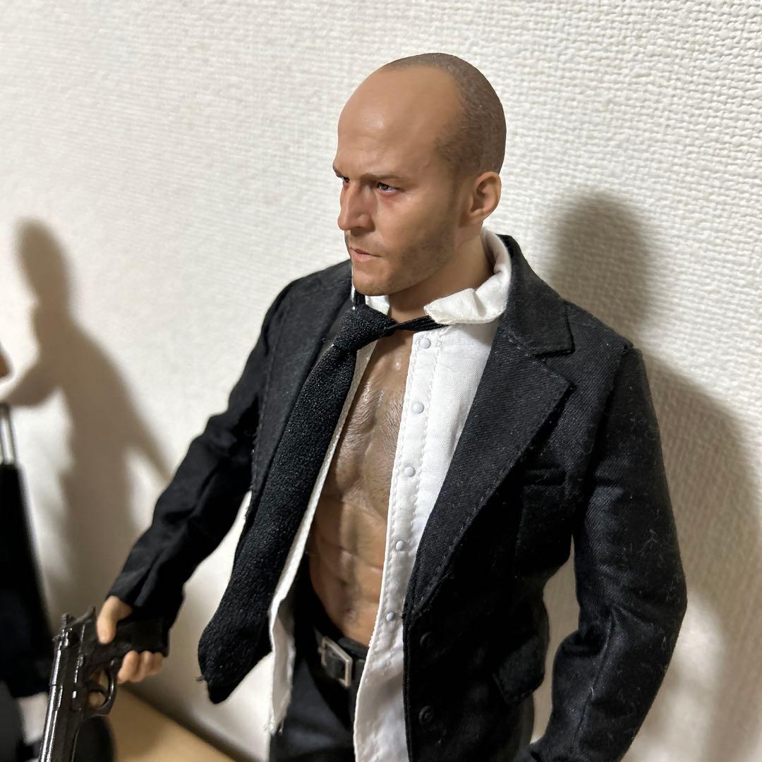 1/6 カスタム ジェイソンステイサム アクションフィギュア 銃持ち
