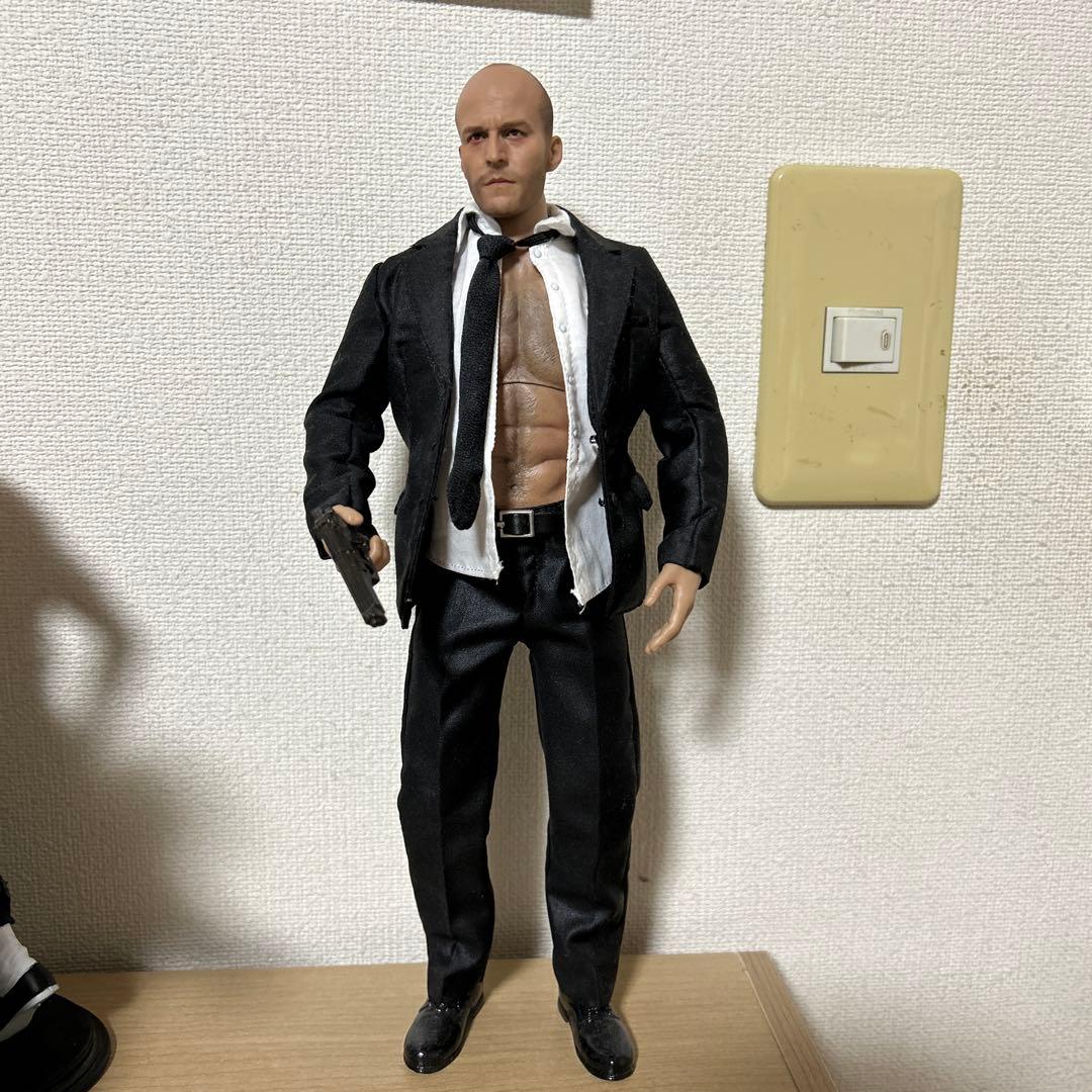 1/6 カスタム ジェイソンステイサム アクションフィギュア 銃持ち