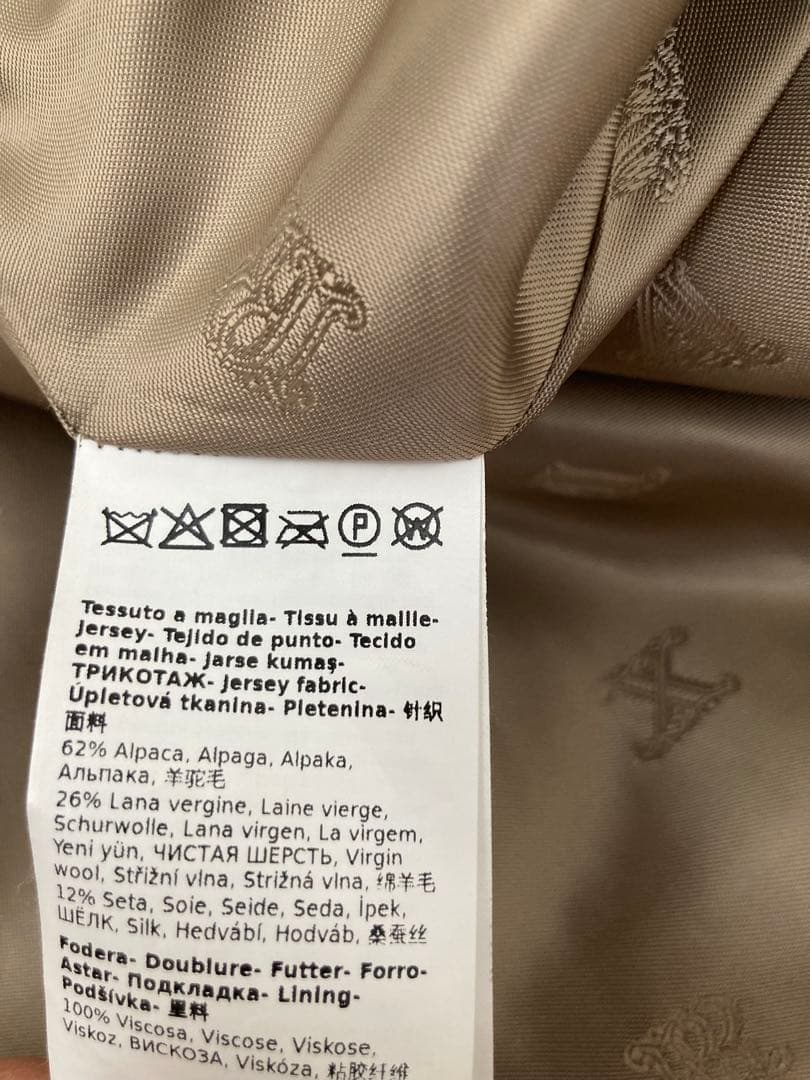 【正規品】MaxMaraテディベアケープサンドベージュ