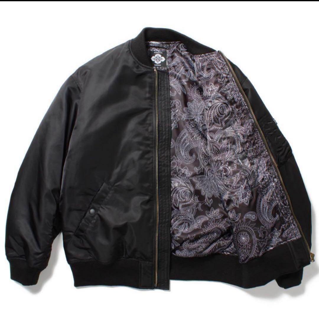 GAKKIN × BUDSPOOL 花罰 MA-1 FLIGHT JACKET