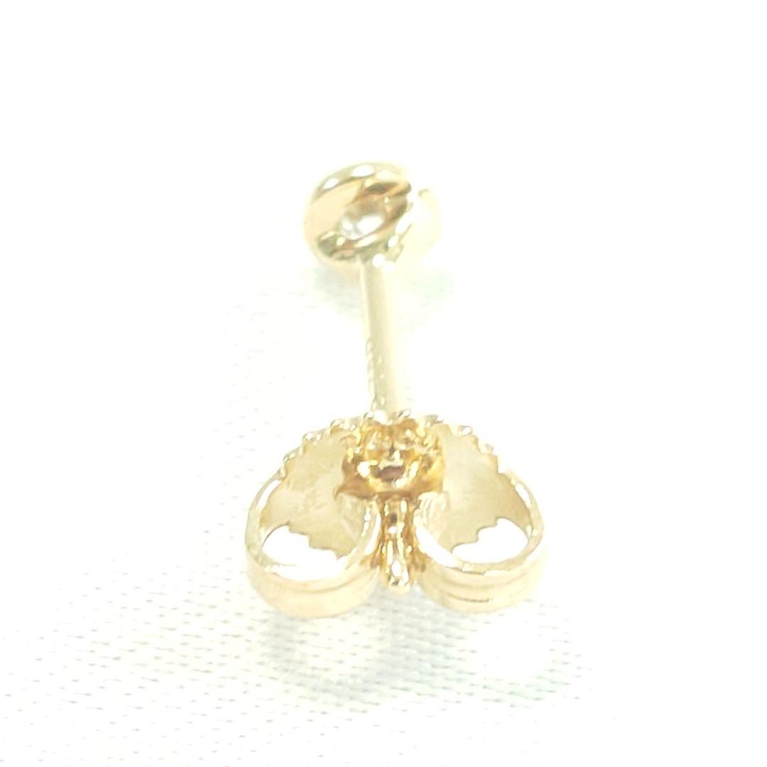 【極美品】ティファニー K18 バイザヤード ダイヤ ピアス 片耳用 6567