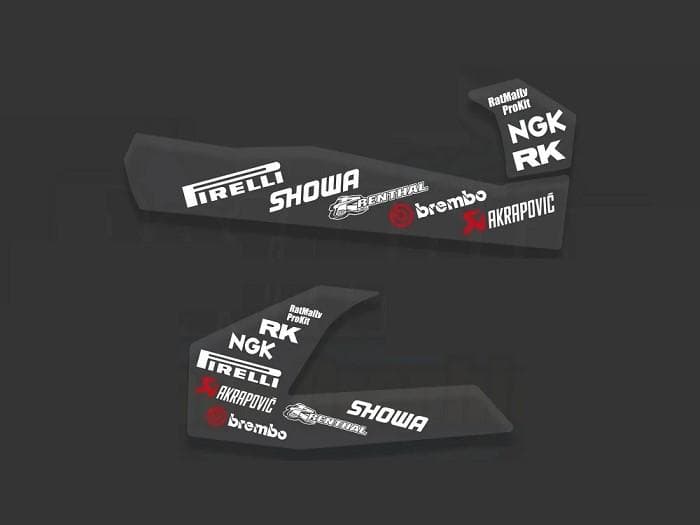 ZX-10R KRT スイングアーム用ステッカー