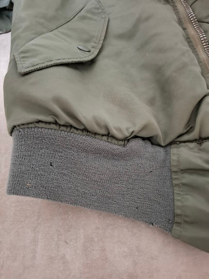 米軍実物 MA-1 フライトジャケット 1973年製　SMALL