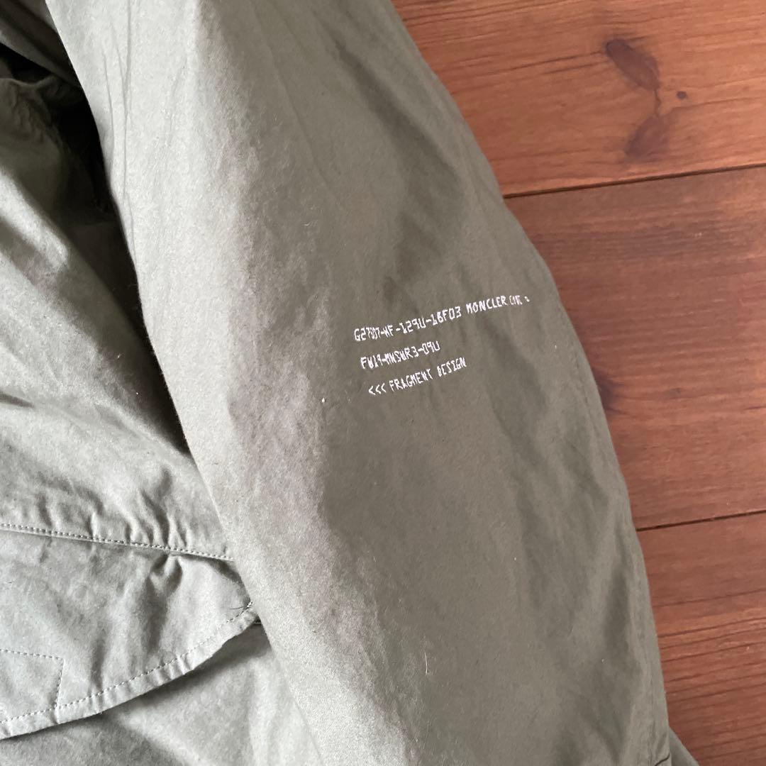 moncler fragment M51モッズコート 藤原ヒロシ氏着用モデル