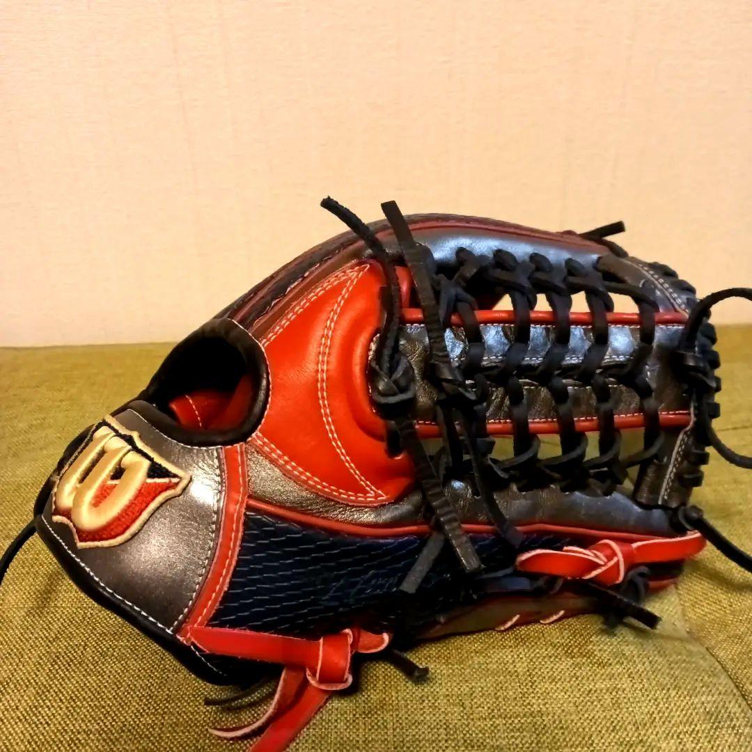 ◆希少品◆即戦力！ウィルソン DUAL 軟式グローブ オールラウンド グラブ