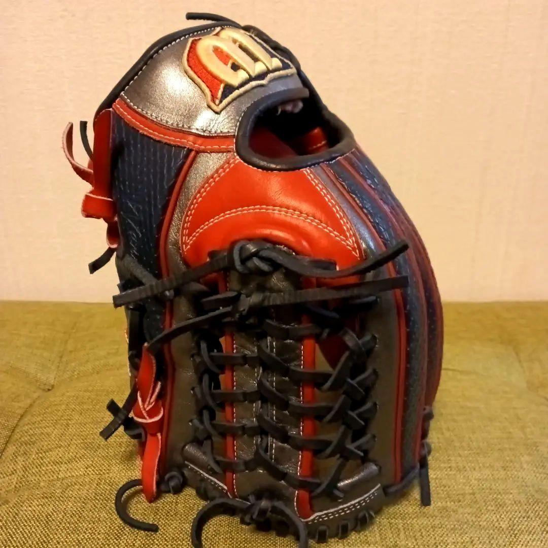 ◆希少品◆即戦力！ウィルソン DUAL 軟式グローブ オールラウンド グラブ