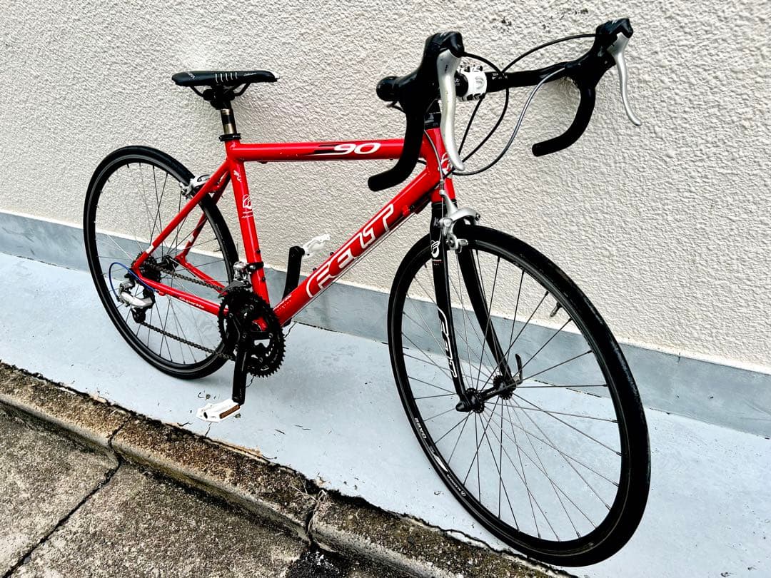 【送料込】女性＆ジュニア用！FELTロードバイク！アルミ×カーボン3×8速@東京