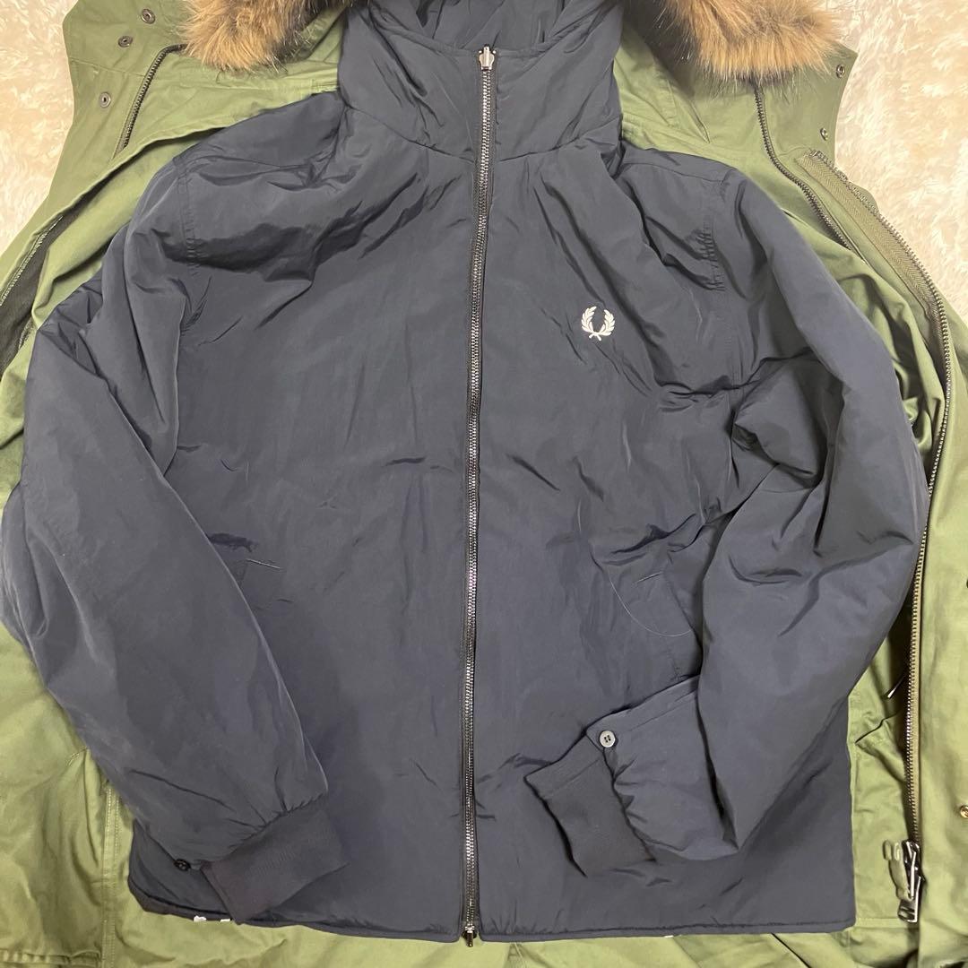 sumatomo55様フレッドペリー モッズコート ファー 2way